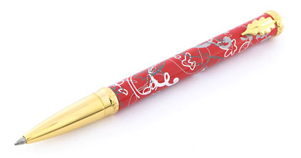 Roller Feuillage rouge de « Inès de la Fressange » - photo.