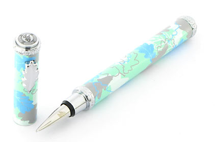 Stylo plume Herbarium turquoise de « Inès de la Fressange » - photo 2