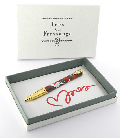 Roller Herbarium gris/rouge de « Inès de la Fressange » - photo 4