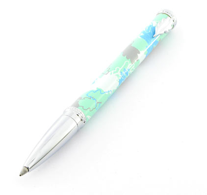 Roller Herbarium turquoise de « Inès de la Fressange » - photo.
