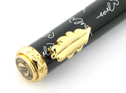 Stylo plume noir blanc Je t'aime « Ines de la Fressange » - photo 6
