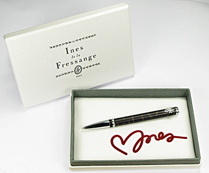 Roller marron Je t'aime « Ines de la Fressange » - photo 3