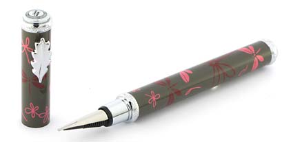 Stylo plume Libellule gris rose de « Inès de la Fressange » - photo 3