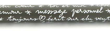 Stylo plume Message gris blanc de « Inès de la Fressange » - photo 4