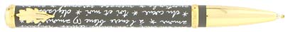 Roller Message gris blanc de « Inès de la Fressange »