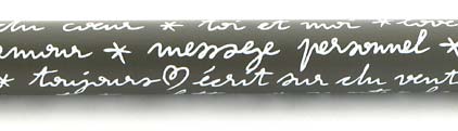 Roller Message gris blanc de « Inès de la Fressange » - photo 4