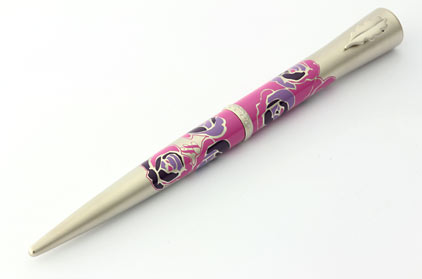 Stylo plume rose violet Néo Roses de « Inès de la Fressange » - photo 3