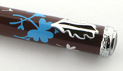 Stylo plume brun Porte-Bonheur « Ines de la Fressange » - photo 5