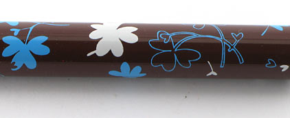 Stylo plume brun Porte-Bonheur « Ines de la Fressange » - photo 6