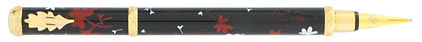 Stylo plume noir Porte-Bonheur « Ines de la Fressange »