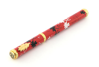 Stylo plume rouge Porte-Bonheur « Ines de la Fressange » - photo 2