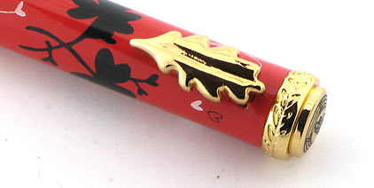 Stylo plume rouge Porte-Bonheur « Ines de la Fressange » - photo 5