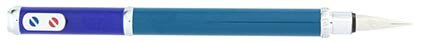 Stylo plume Bleu Sarcelle et Bleu Roi chromé SN 134013A Premier de Inès de la Fressange 