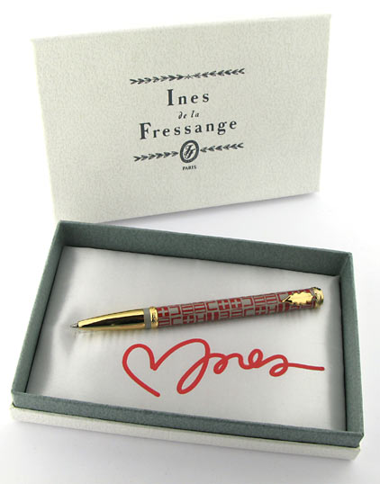 Roller rouge gris Sémaphore « Ines de la Fressange » - photo 4