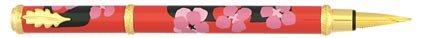 Stylo plume Summer Flower Red de « Inès de la Fressange »
