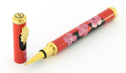 Stylo plume Summer Flower Red de « Inès de la Fressange » - photo 3