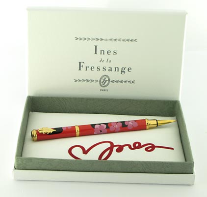 Stylo plume Summer Flower Red de « Inès de la Fressange » - photo 6
