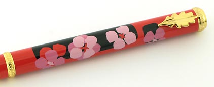 Stylo bille ou roller Summer Flower Red de « Inès de la Fressange » - photo 3
