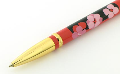 Stylo bille ou roller Summer Flower Red de « Inès de la Fressange » - photo 4