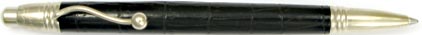 Stylo bille Indigo Cuir noir de Jean Pierre Lépine