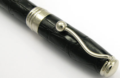Stylo plume Indigo Cuir noir de Jean Pierre Lépine - photo 3