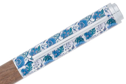 Stylo plume Bahia fleurs bleues de Oberthur - photo 3