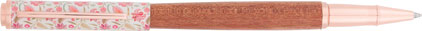 Roller Bahia fleurs batik rose de Oberthur, cliquez pour plus de dtails sur ce stylo...