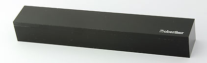 Stylo plume noir brossé Halley de Oberthur - photo 8