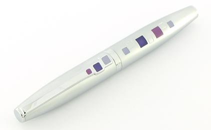 Stylo bille Maïa parme et mauve de Oberthur - photo 2