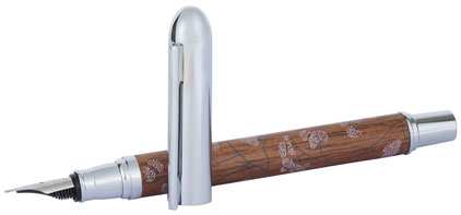 Stylo plume Pampa noyer de Oberthur - photo 3