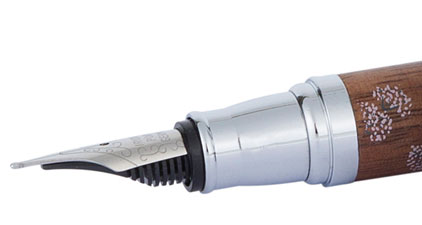 Stylo plume Pampa noyer de Oberthur - photo 4