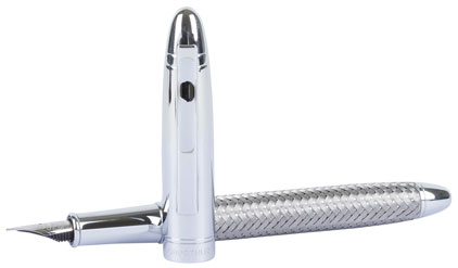 Stylo plume Phoenix acier chromé de Oberthur - photo 2