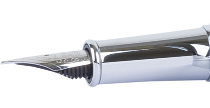 Stylo plume Phoenix acier chromé de Oberthur - photo 4