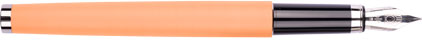 Stylo plume Design01 laqué mat couleur abricot de Otto Hutt, cliquez pour plus de dtails sur ce stylo...