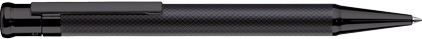 Stylo bille Design04 noir mat guilloché plaqué PVD noir de Otto Hutt, cliquez pour plus de d�tails sur ce stylo...