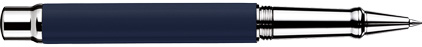 Roller Design04 laqué bleu plaqué platine de Otto Hutt, cliquez pour plus de dtails sur ce stylo...