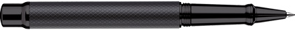 Roller Design04 noir mat guilloché plaqué PVD noir de Otto Hutt, cliquez pour plus de dtails sur ce stylo...