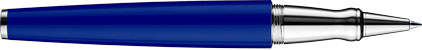 Roller Design06 laqué bleu brillant attributs plaqués platine de Otto Hutt