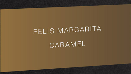 Encre Felis Margarita - marron clair - parfum caramel - Otto Hutt - photo 2