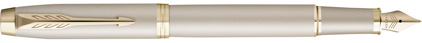 Stylo plume IM monochrome champagne de Parker, cliquez pour plus de dtails sur ce stylo...