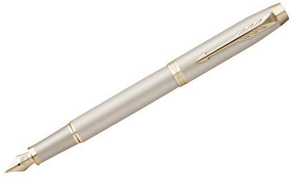 Stylo plume IM monochrome champagne de Parker - photo.