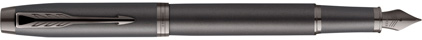 Stylo plume IM Monochrome noir mat pvd de Parker, cliquez pour plus de d�tails sur ce stylo...