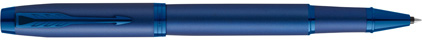 Roller IM Monochrome bleu mat pvd de Parker, cliquez pour plus de d�tails sur ce stylo...