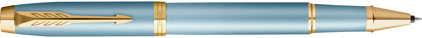 Roller IM Rituals bleu vert de Parker, cliquez pour plus de dtails sur ce stylo...