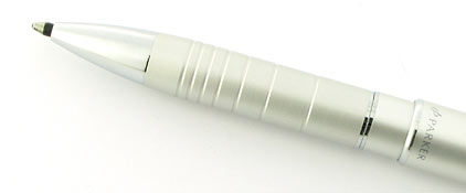 Stylo multifonction Bille/pointe data mat chromé Duo-pen Esprit de Parker - photo 2