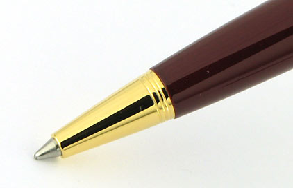 Stylo bille Sonnet laqué rouge intense attributs plaqués or de Parker  - photo 2
