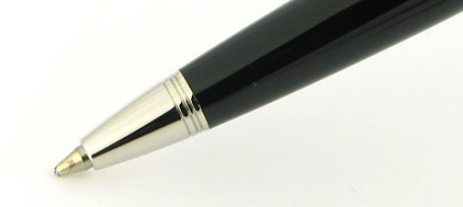 Stylo bille Sonnet Mini laqué noir intense attributs chromés de Parker - photo 2