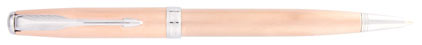 Stylo bille Sonnet Pink Gold attributs palladiés de Parker
