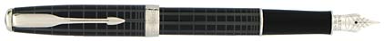 Stylo plume Sonnet laqué gris intense attributs palladiés de Parker