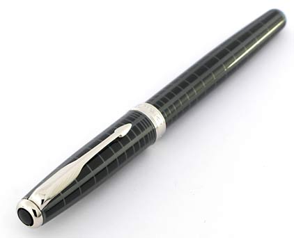 Stylo plume Sonnet laqué gris intense attributs palladiés de Parker - photo 2